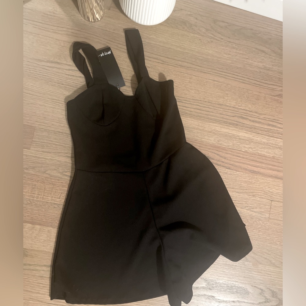 Nasty Gal Black Romper